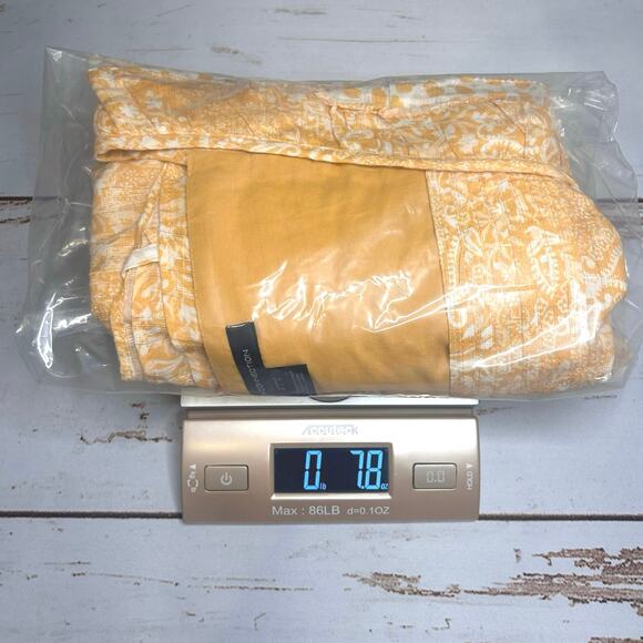 French Connection Orange Floral Square Neck Mini Dress Size 10 Ruffle Strap - Picture 14 of 16